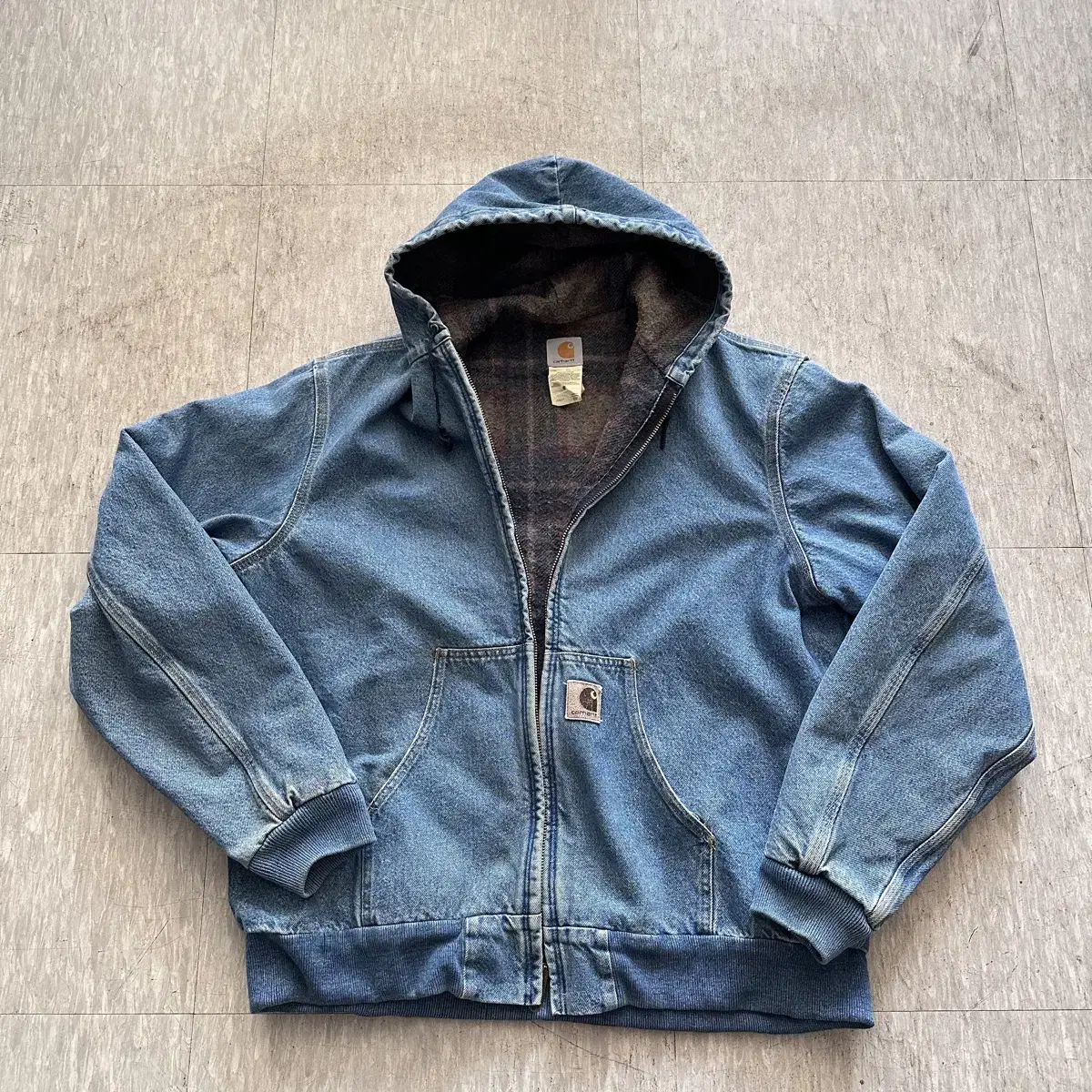 칼하트 Carhartt J08DST 블랭킷 데님 액티브 자켓